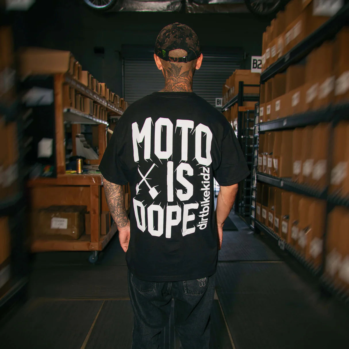 Moto Is Dope Adult Tee