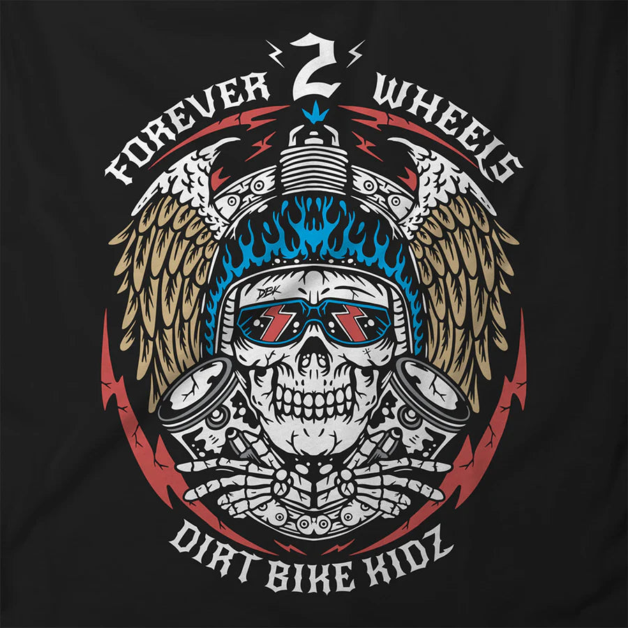 Forever Two Wheels Adult Tee