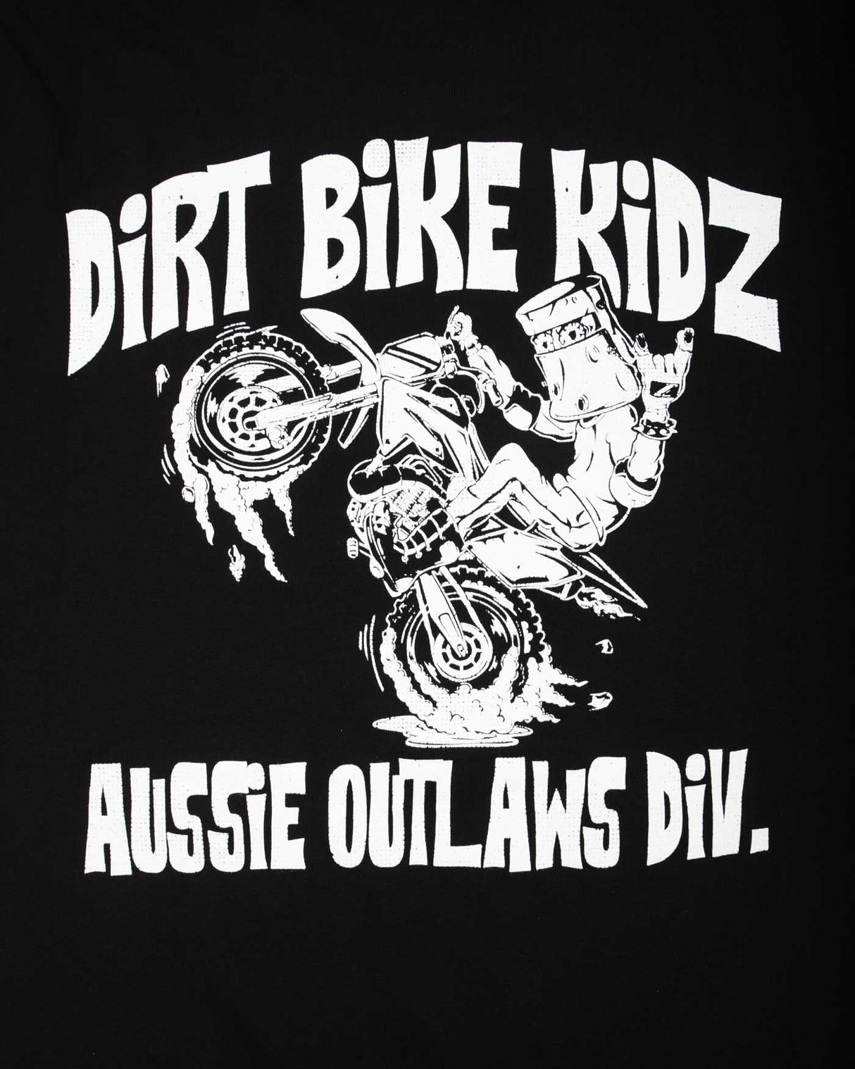 DBK Ned Kelly Wheelie Adult Tee