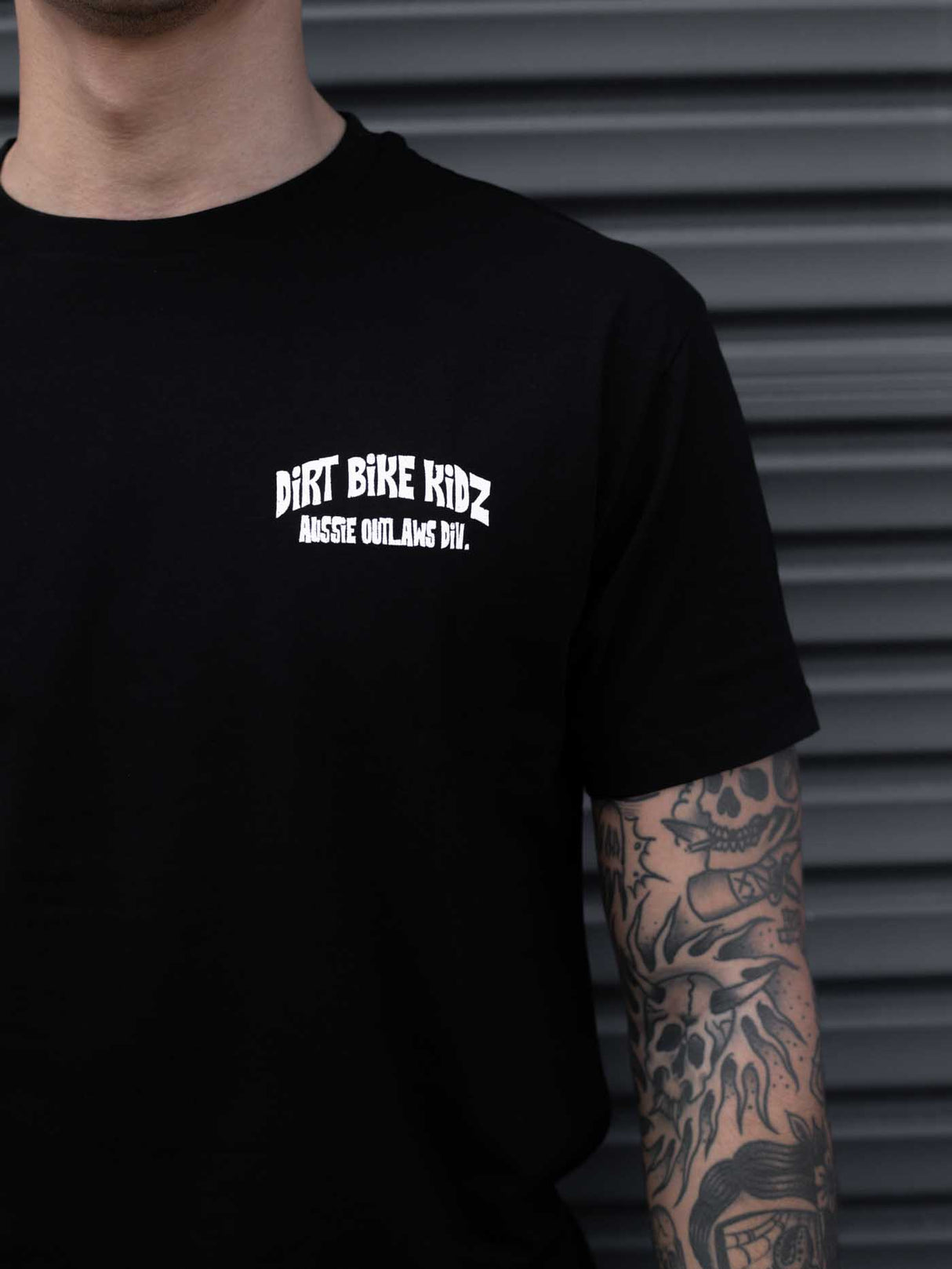 DBK Ned Kelly Wheelie Adult Tee