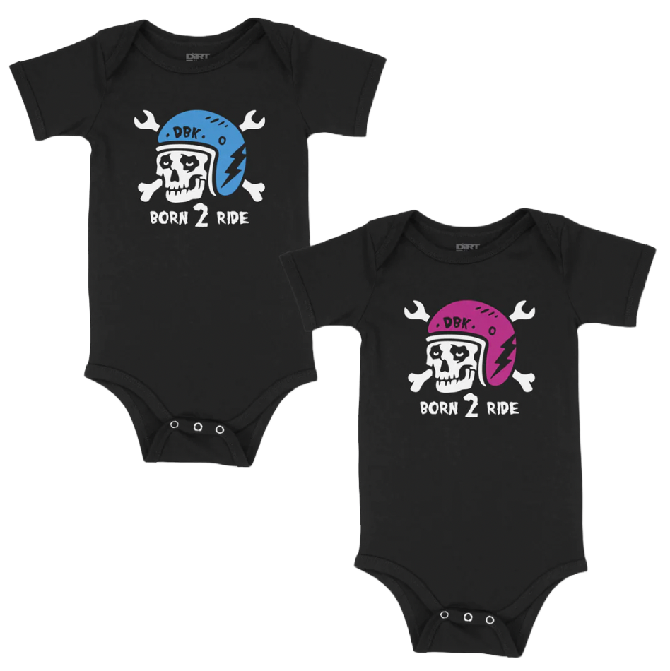 Baby Onesie - Born 2 Ride