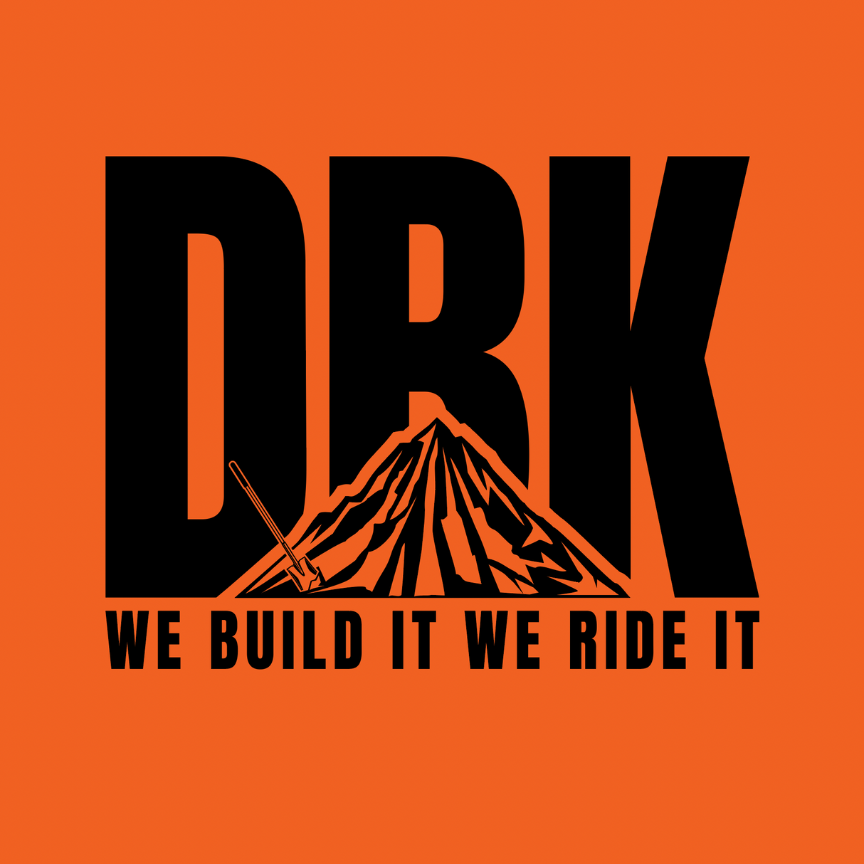 Build It Tee - Orange